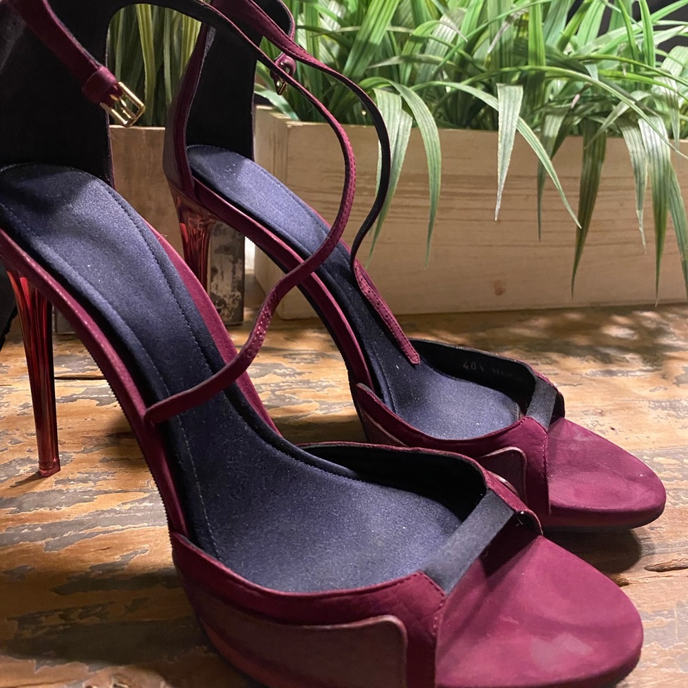 Burberry The Field Larkspur platform sandal